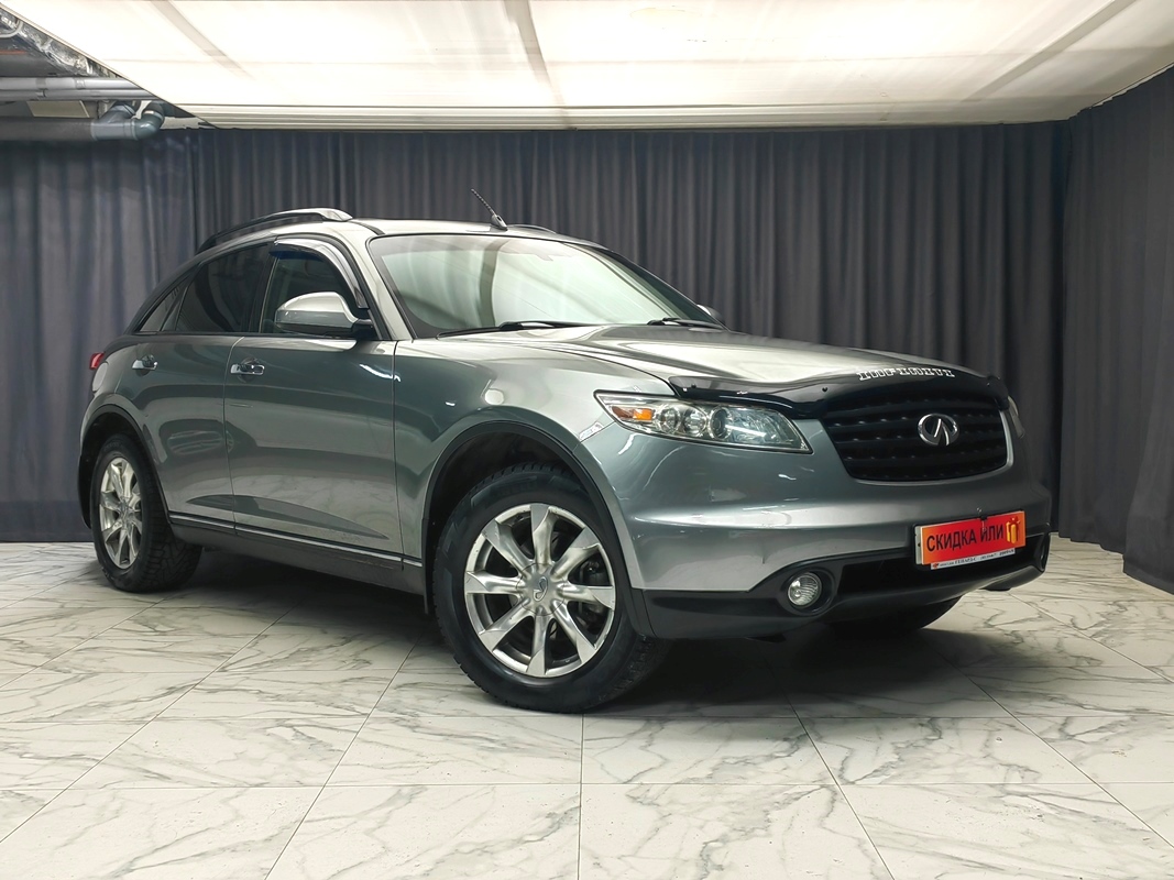 Купить Infiniti FX35 2004 цена от 850000 в Новосибирске, в автосалоне  Гепард №169798