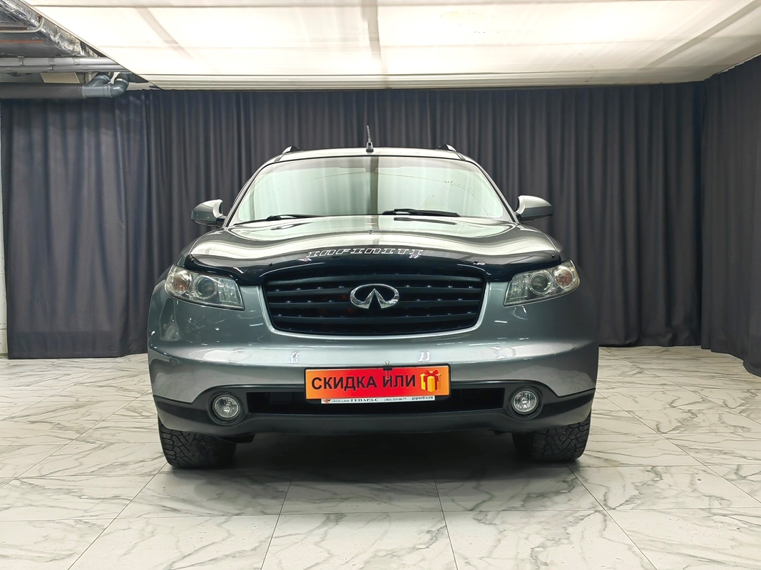 Купить Infiniti FX35 2004 цена от 850000 в Новосибирске, в автосалоне  Гепард №169798