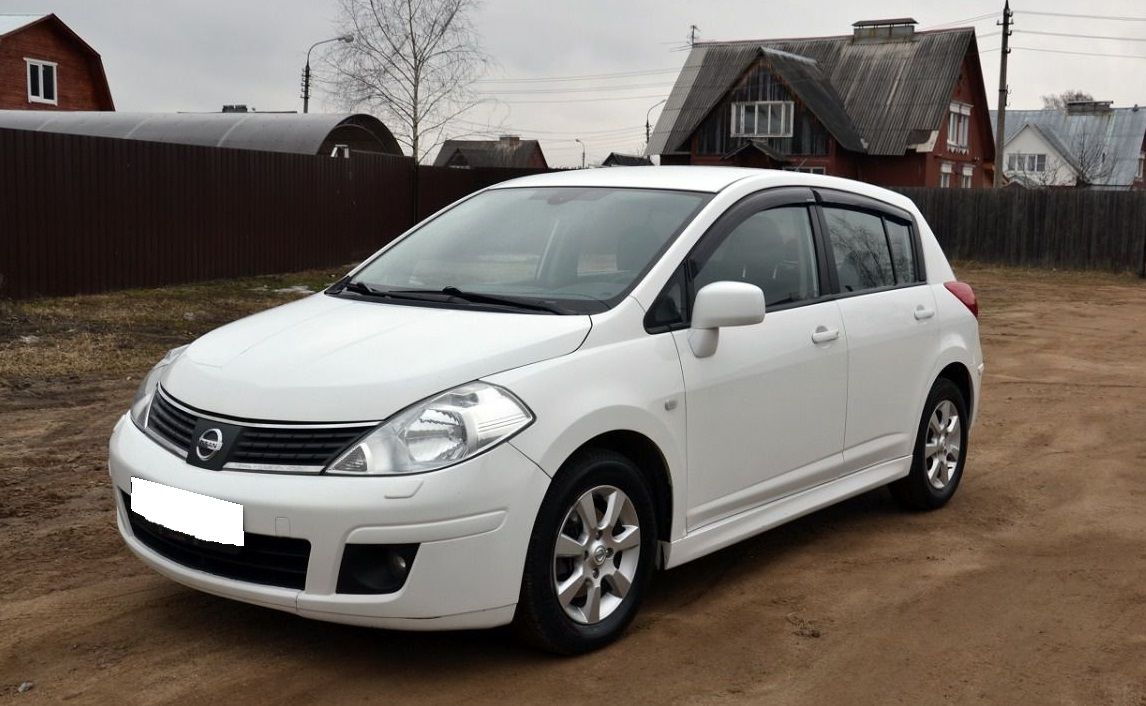 Не выдержал, примерил губу - Nissan Tiida (1G), 1,6 л, 2010 года стайлинг DRIVE2