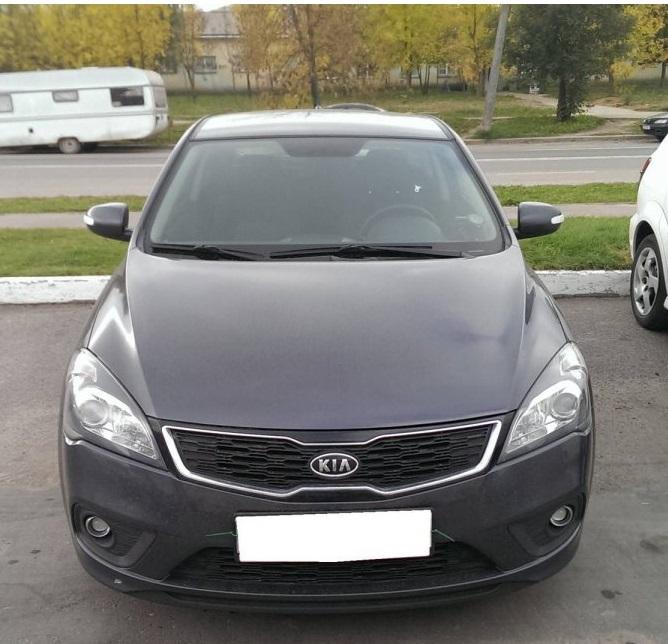 Kia ceed 2011 интерьер