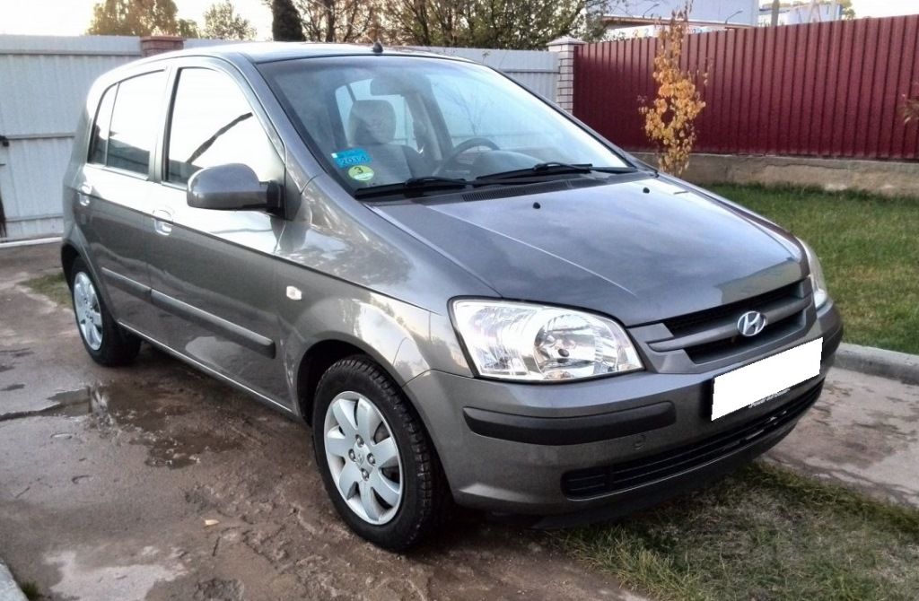 Hyundai getz 2004. Хендай Гетц 2004 года.